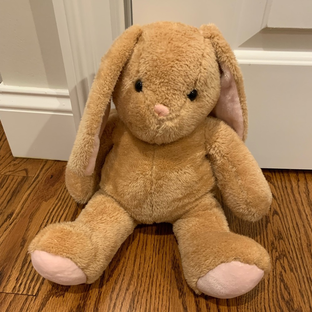 Build a Bear Tan Pawlette Bunny Plush 15"